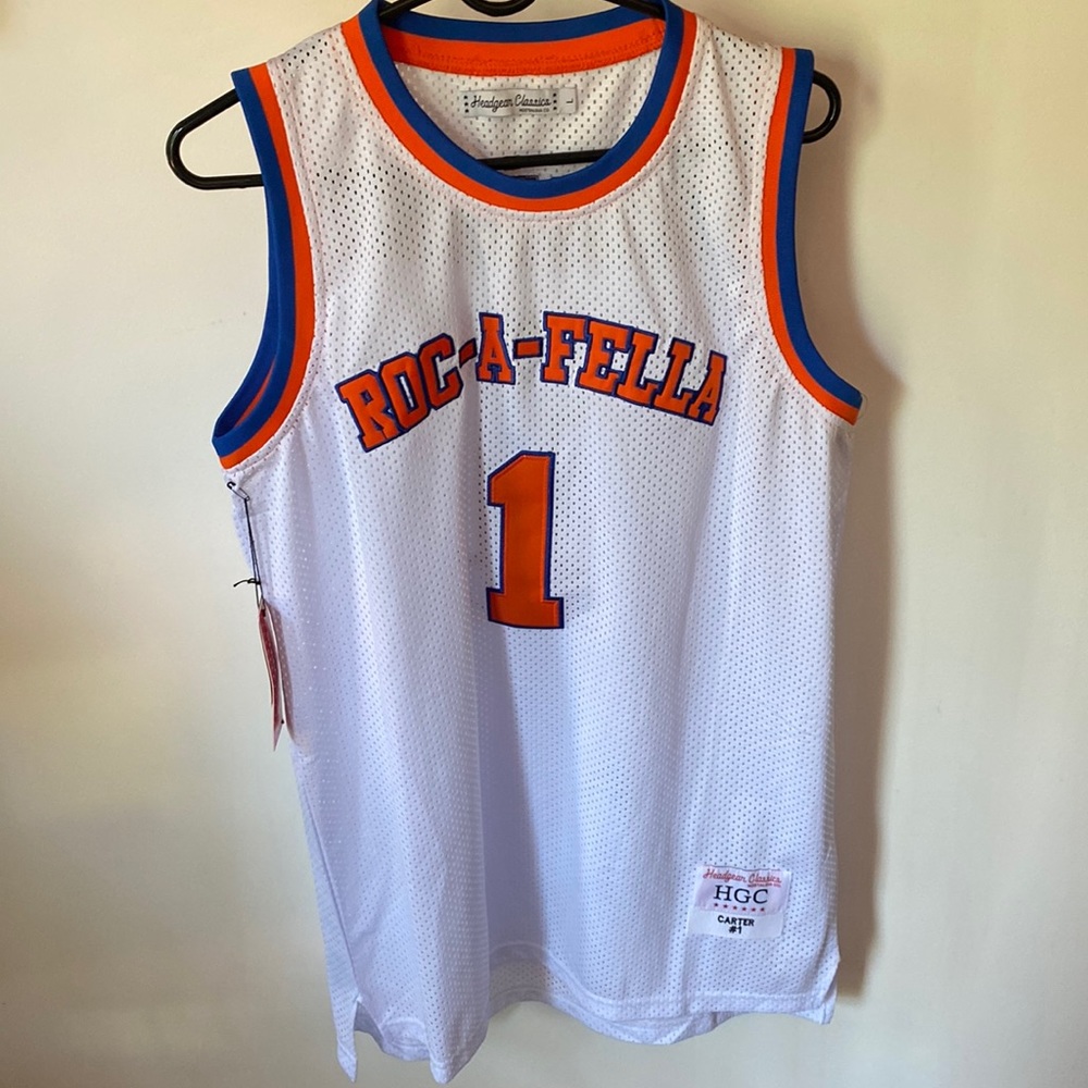 Shawn Carter Jay-Z #1 Roc-A-Fella Hip Hop Jersey